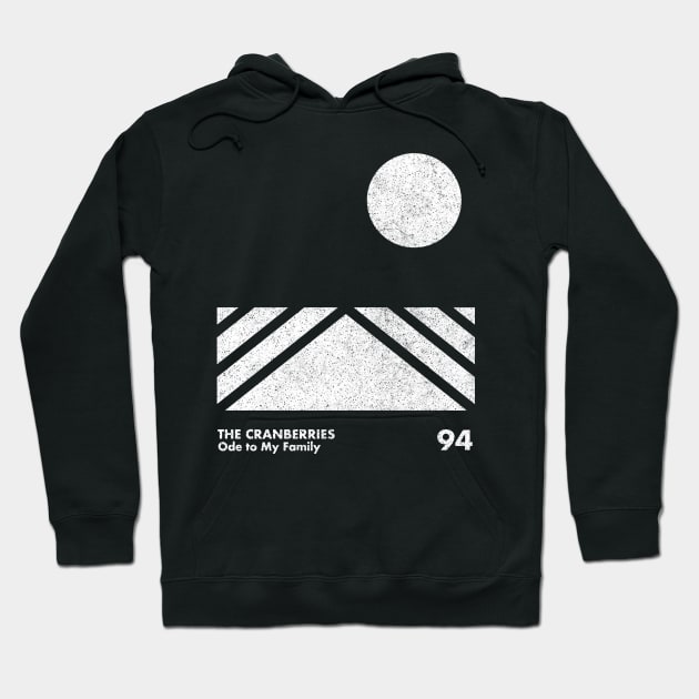 Cranberries / Minimal Graphic Design Tribute Hoodie by saudade